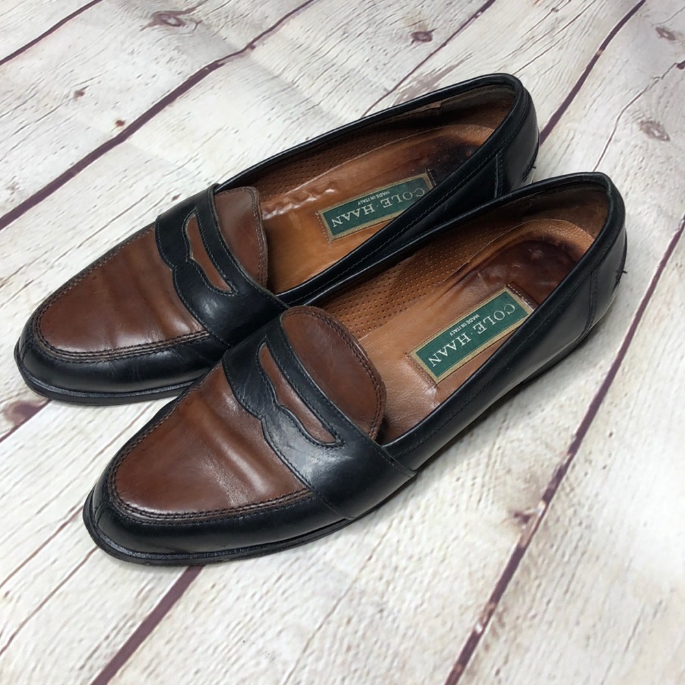 Cole Haan women’s loafers Black and brown size 8AA